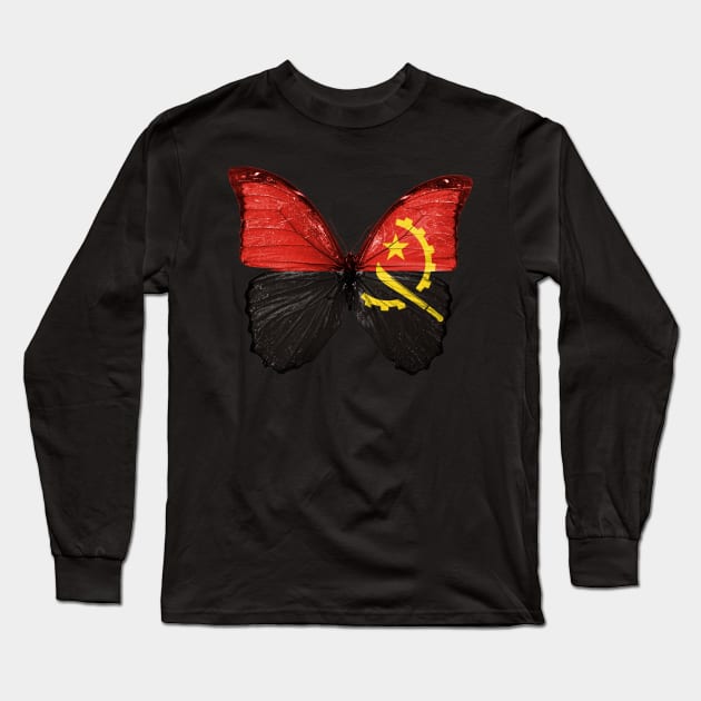 angola Long Sleeve T-Shirt by daybeear